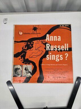 Anna Russell – Sings? LP Record 1952 Columbia Masterworks Comedy 33⅓ RPM